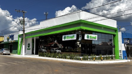  Foto da fachada da Agência Sicredi de Guimarânia 