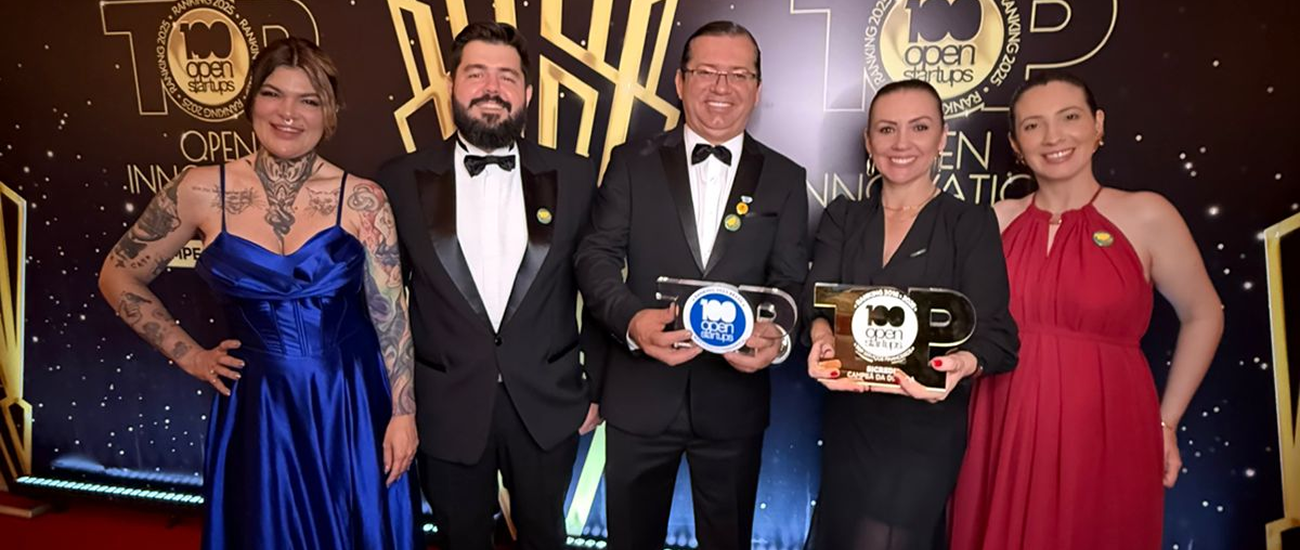  Premiação chancela o sucesso das ações realizadas em práticas de inovação aberta 