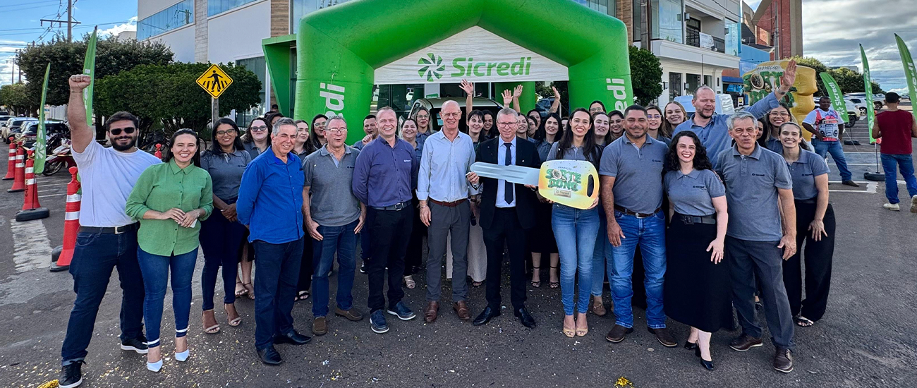  Entrega da premiação encerra promoção de capital social da Sicredi Vale do Cerrado, que distribuiu 290 prêmios e passa o bastão para a nova campanha Capital Premiado Sicredi 