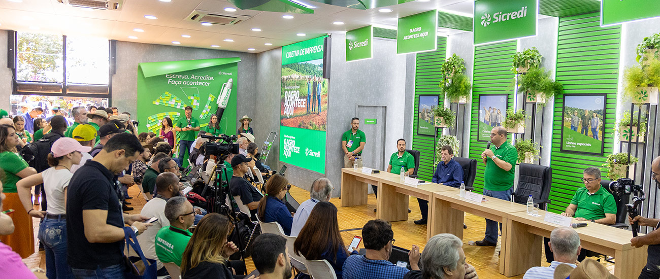  Sicredi reafirmou seu posicionamento como maior financiador privado do agronegócio 