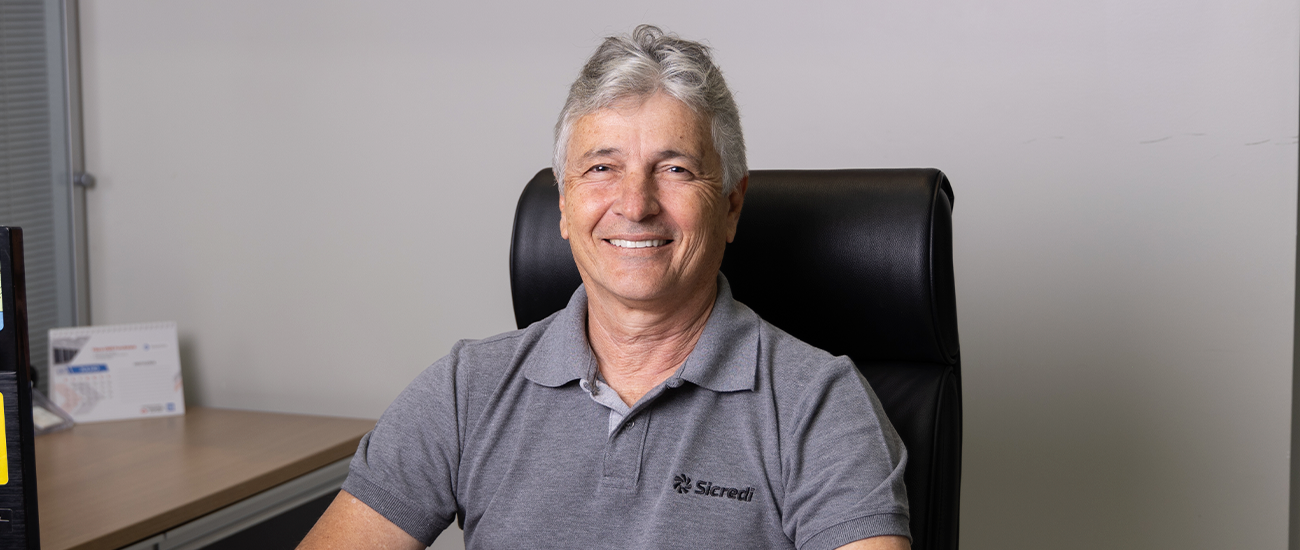  Sergio Alves, novo presidente do Conselho de Administração da Sicredi Vale do Cerrado. 