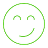  ícone de rosto sorrindo 