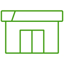  Ícone de uma agência da Sicredi Pol 