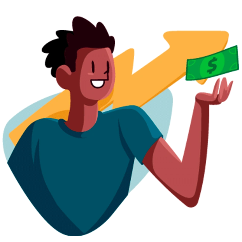  ilustração da fachada de agência 