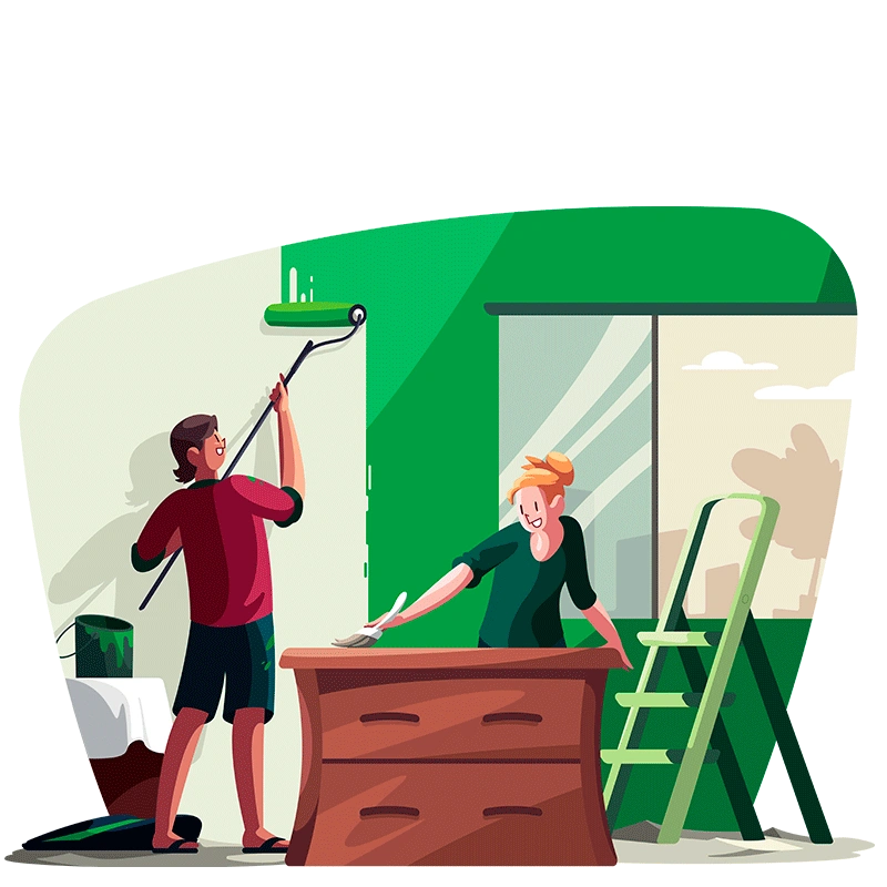  ilustração da fachada de loja 