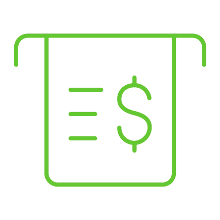  Pagamento facilitado. 