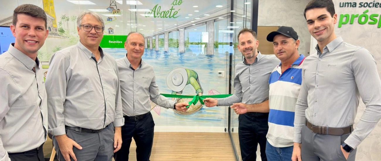 Desenlace inaugural da Agência Sicredi São Gonçalo do Abaeté