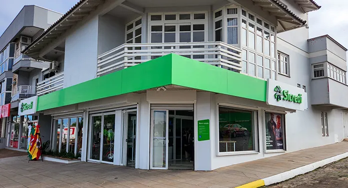 Fachada da Agência de Arvorezinha Figueira da Sicredi Botucaraí RS/MG 