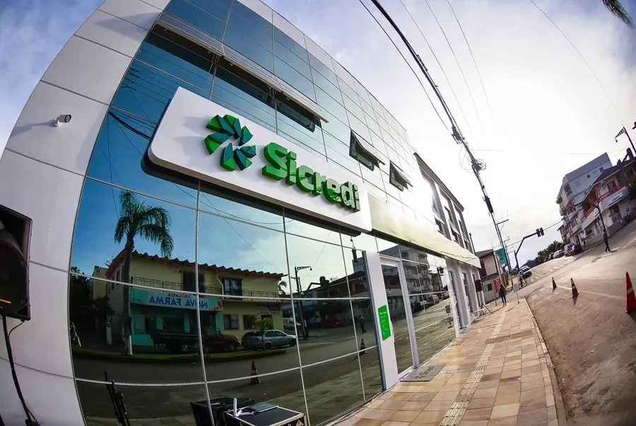  Fachada da Agência de Fontoura Xavier Centro da Sicredi Botucaraí RS/MG 