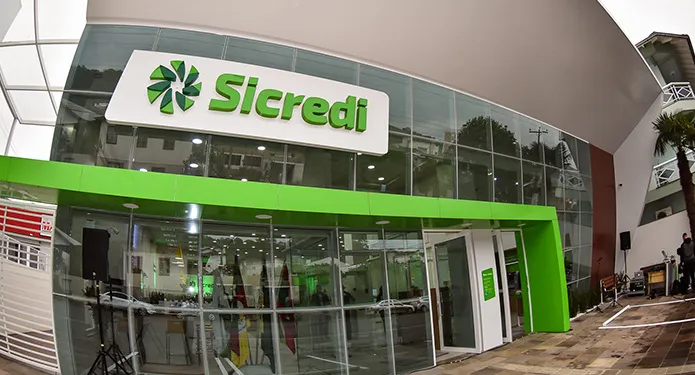  Fachada da Agência de Nova Alvorada da Sicredi Botucaraí RS/MG 