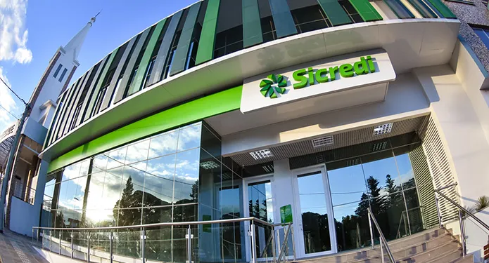  Fachada da Agência de Soledade Centro da Sicredi Botucaraí RS/MG 