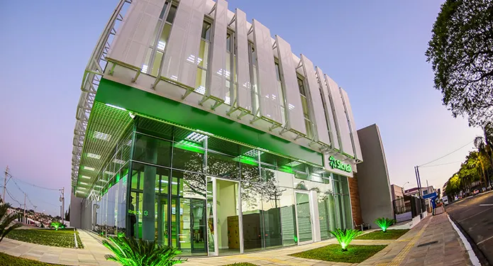  Fachada da Agência de Soledade Missões da Sicredi Botucaraí RS/MG 