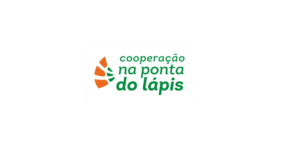  Logotipo do Programa Cooperação na Ponta do Lápis Escolares do Sicredi 