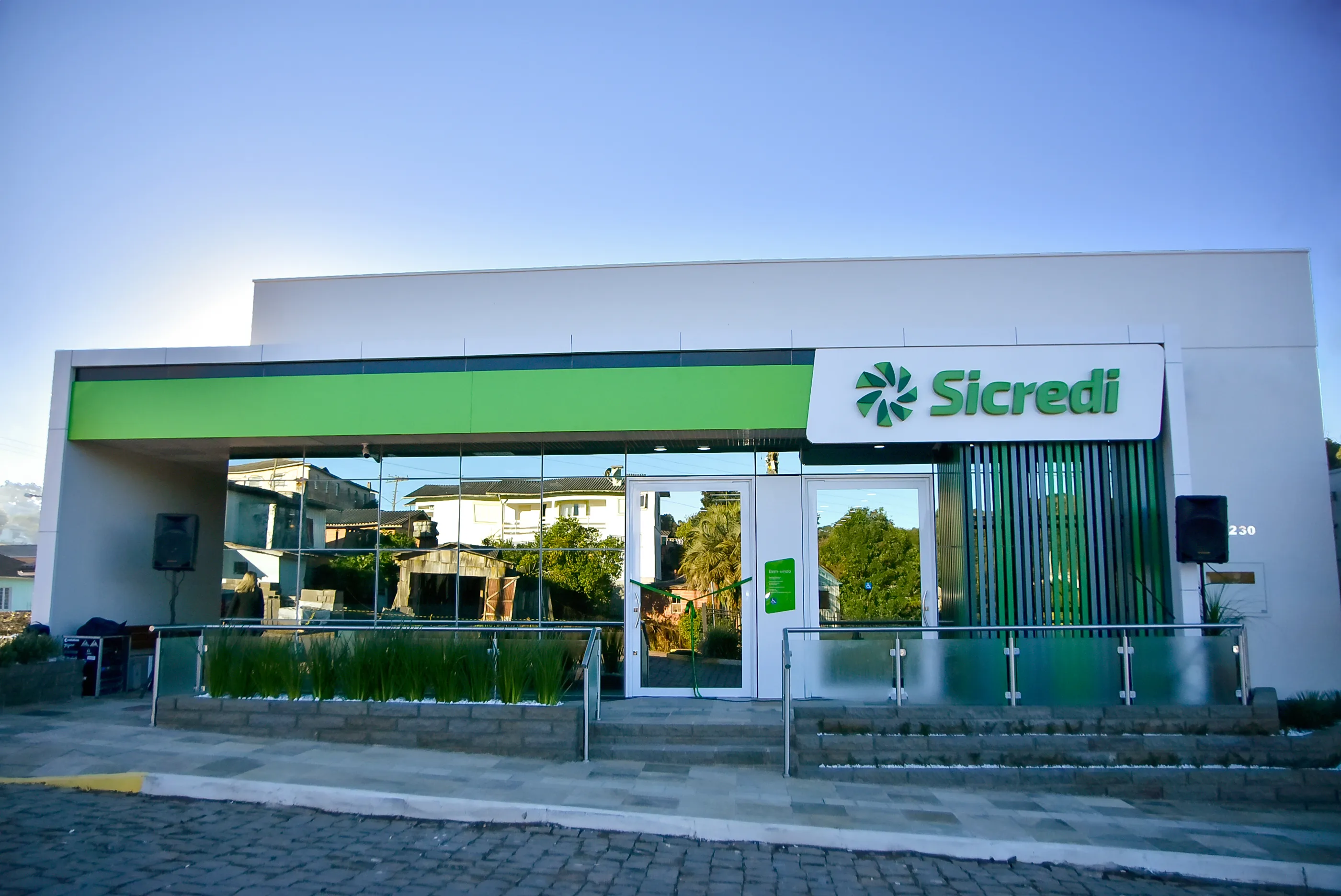  Fachada da Agência de Itapuca da Sicredi Botucaraí RS/MG 