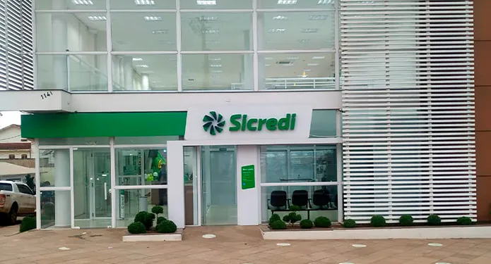  Fachada da Agência de Barros Cassal da Sicredi Botucaraí RS/MG 