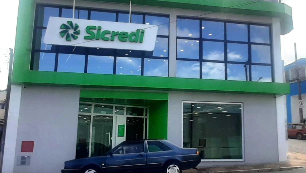 fachada agencia Pinhalzinho - SP