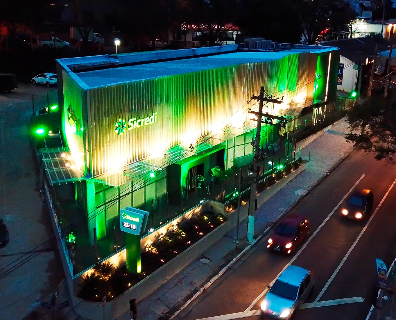 fachada Escritório Regional - Sicredi Fronteiras PR/SC/SP