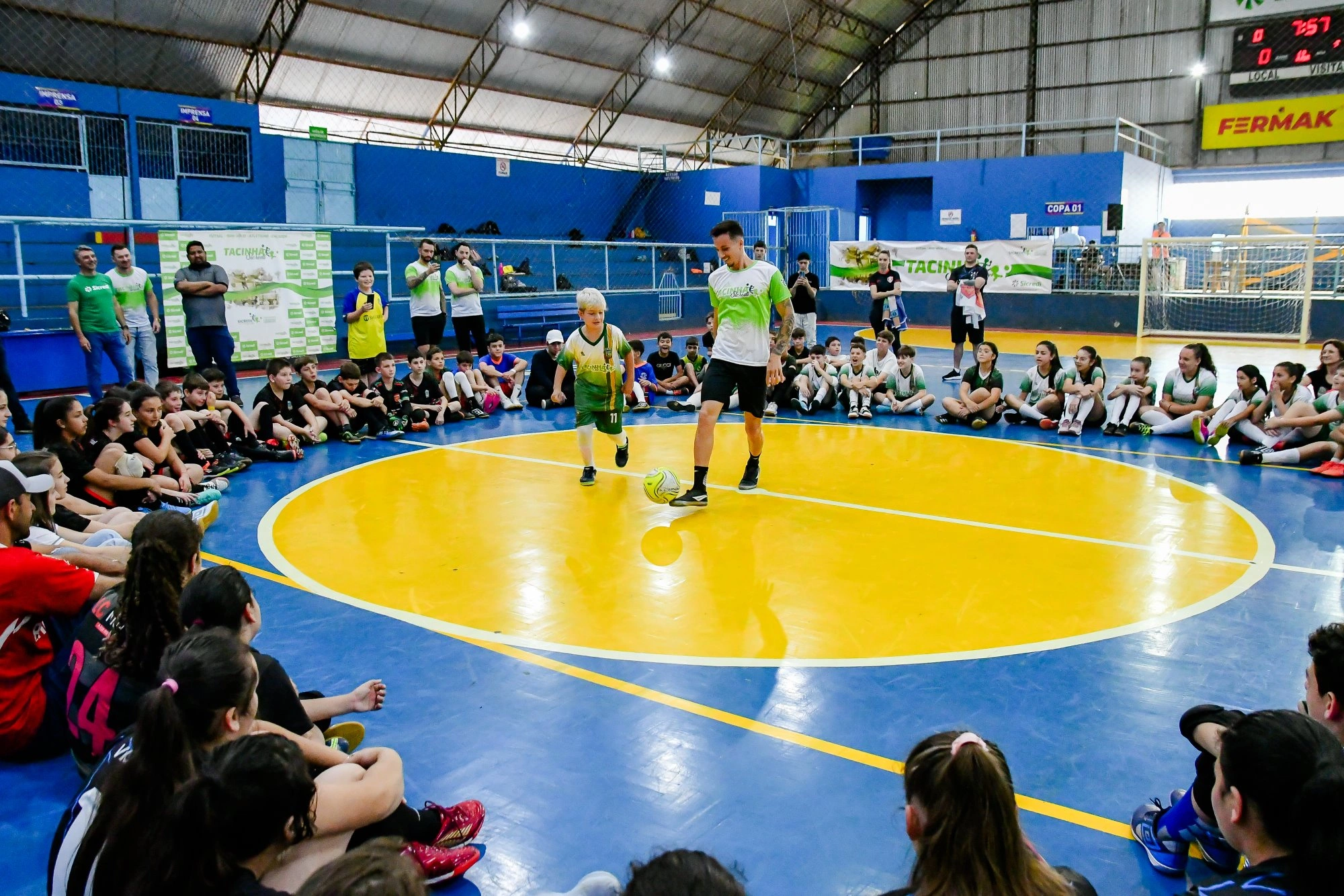  O Atleta e Influencer Adonias Freestyle participou dos dois dias das classificatórias em Soledade/RS 