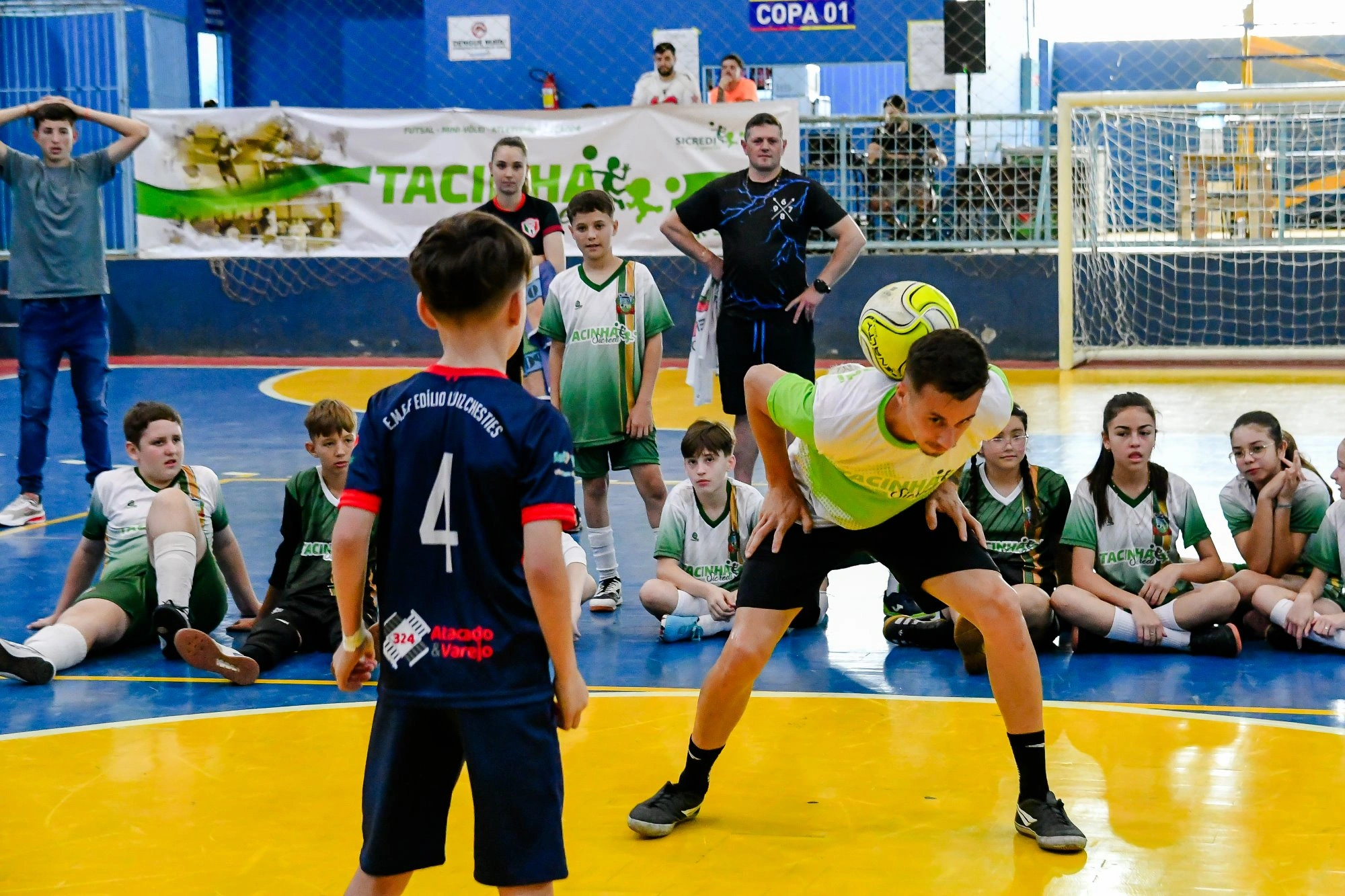 O Atleta e Influencer Adonias Freestyle participou dos dois dias das classificatórias em Soledade/RS