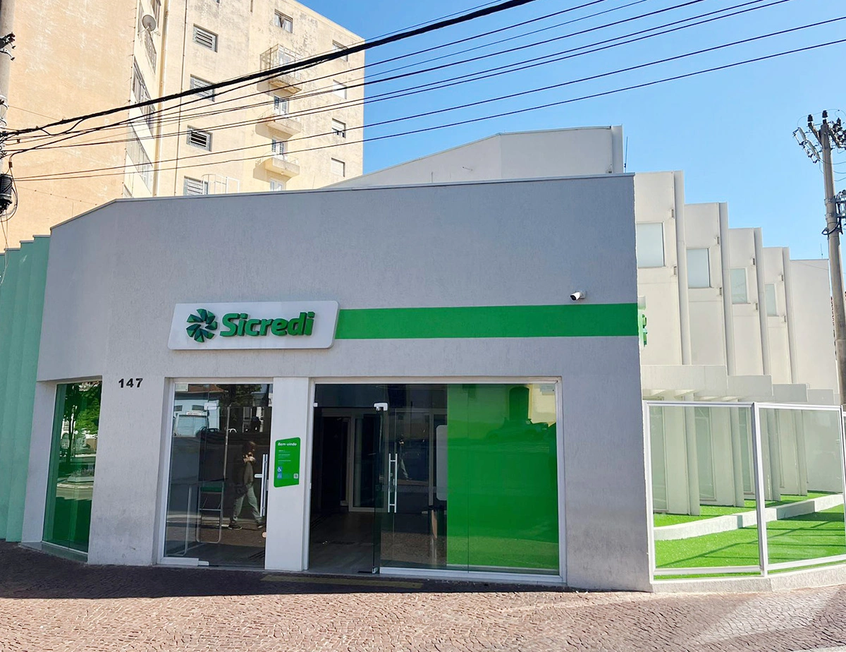 fachada agencia Centro, Itu - SP