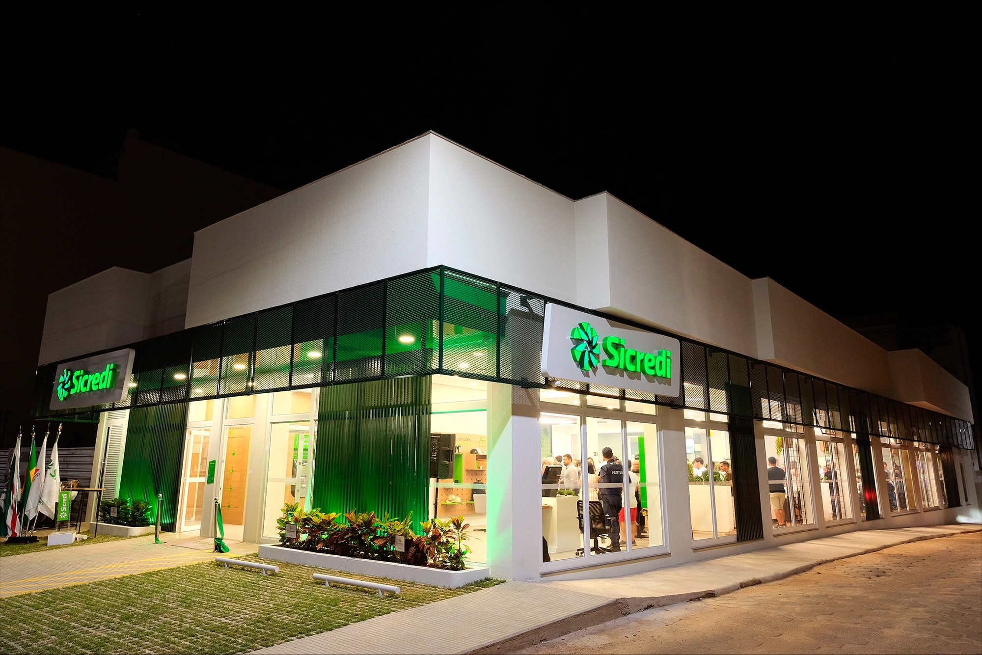  As novas agências refletem o modelo cooperativo do Sicredi 