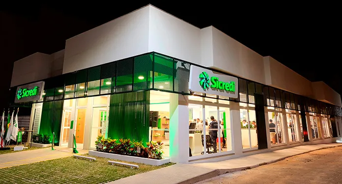  Fachada da Agência de Espera Feliz da Sicredi Botucaraí RS/MG 
