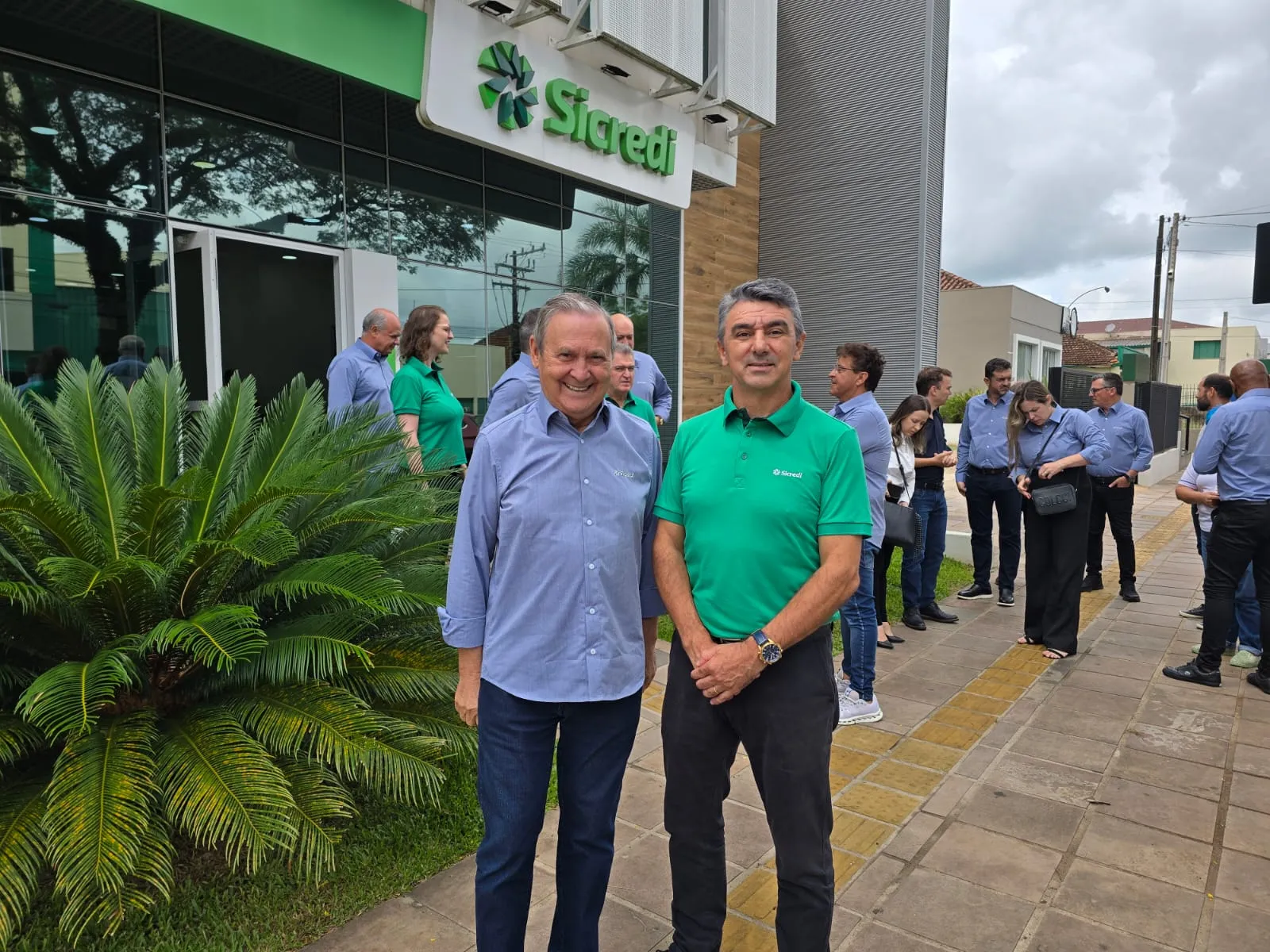  Presidente Carlos Rogério Matuella recebeu e acompanhou toda visita 