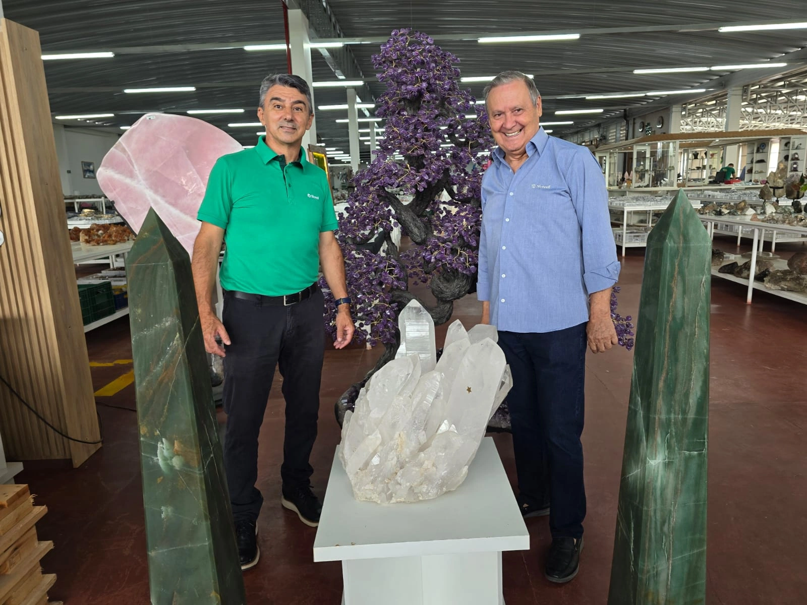 Presidente da Sicredi Vale Litoral SC acompanhou o roteiro