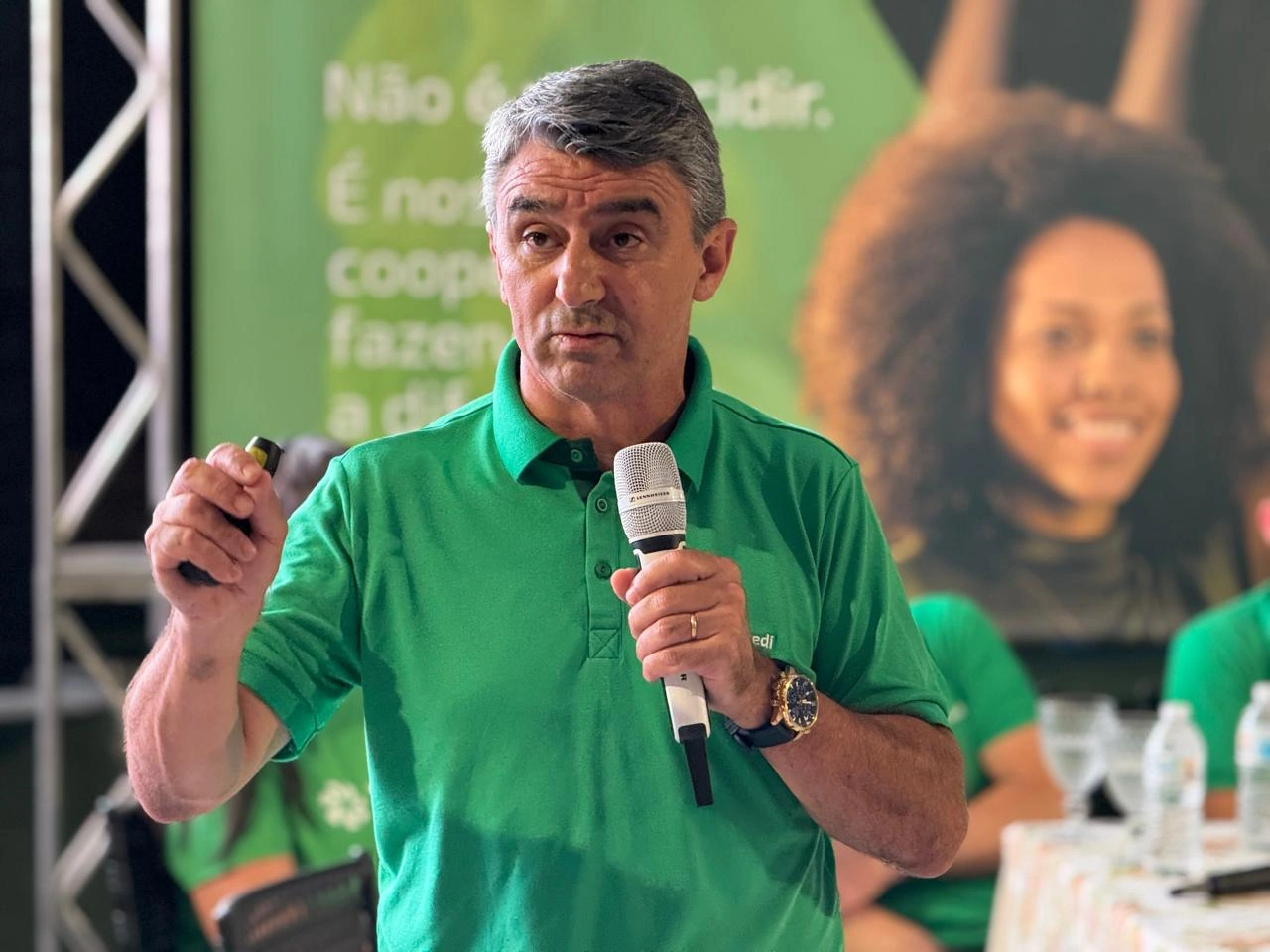 Presidente Carlos Rogério Matuella acompanha todos os eventos na área de atuação no RS e MG