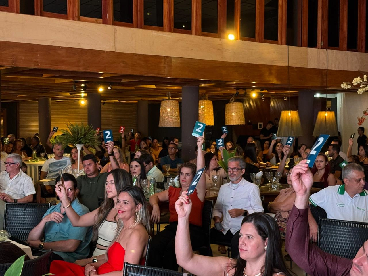 Mais de 400 associados estiveram presentes no primeiro evento