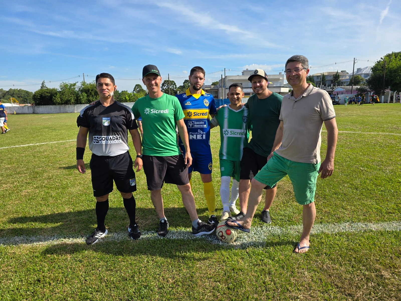  Pontapé inicial foi dado pelo Prefeito e pelo Gerente 