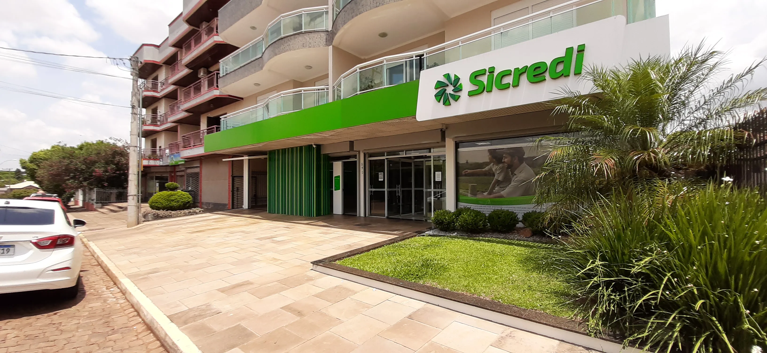  Fachada da Agência de Mormaço da Sicredi Botucaraí RS/MG 