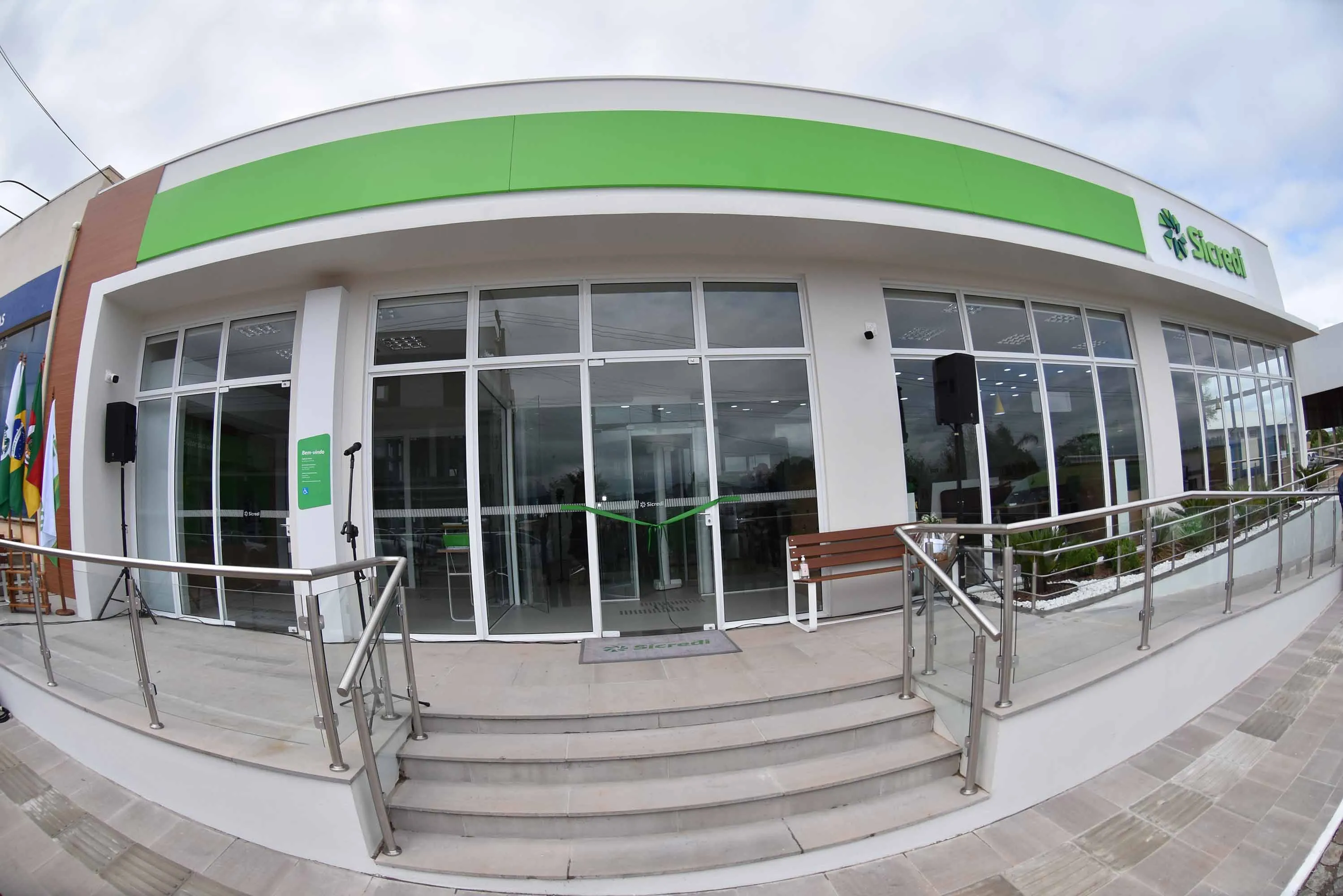  Fachada da Agência de Tunas da Sicredi Botucaraí RS/MG 
