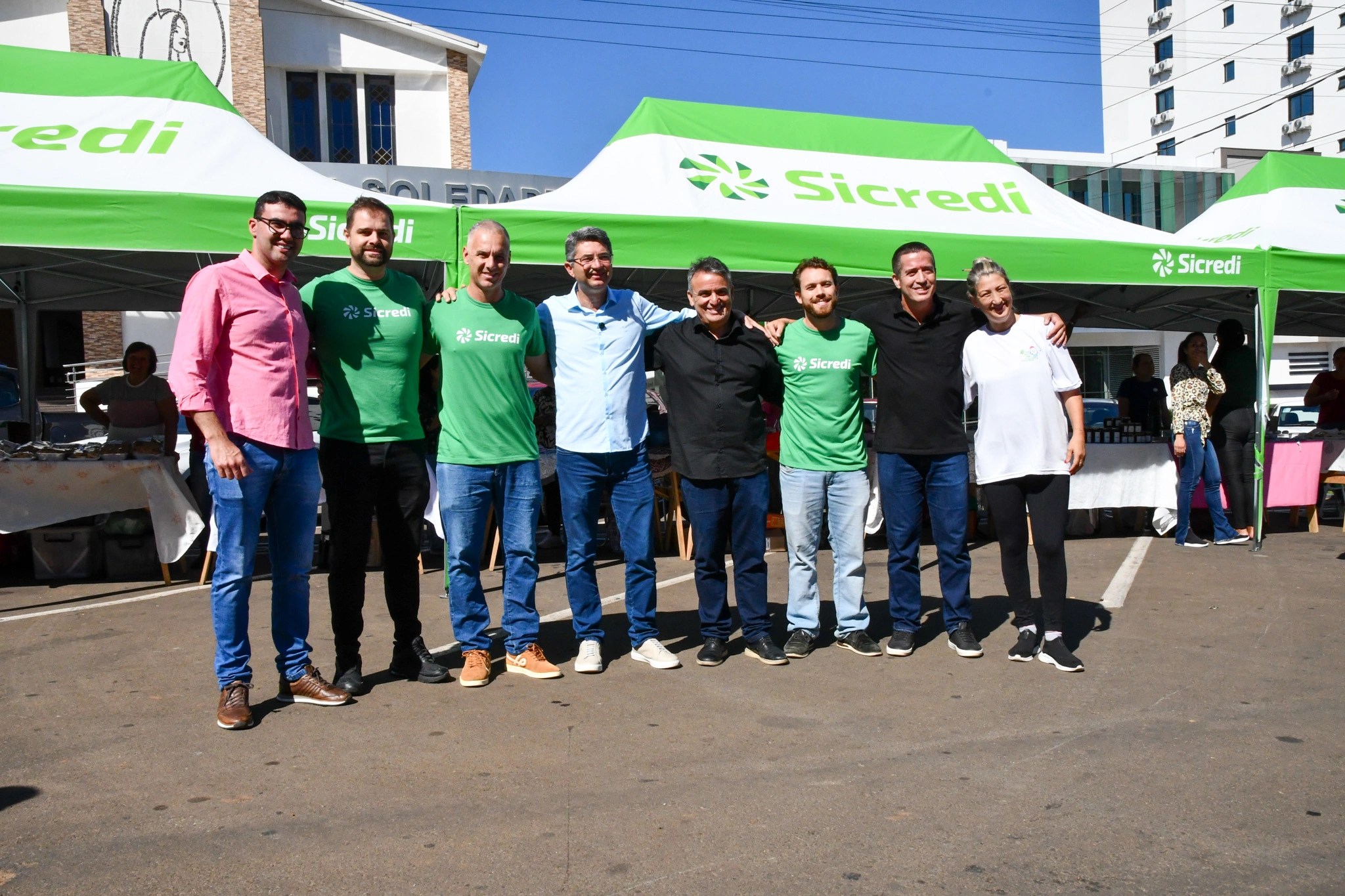 Autoridades municipais agradeceram a doação