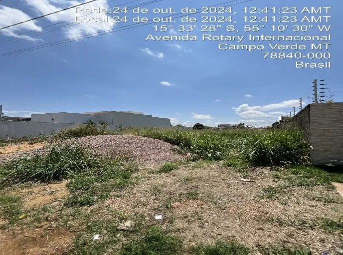  Av. Rotary Internacional, Quadra n°06, Lote n°06, Jardim Belvedere | Campo Verde - MT 
