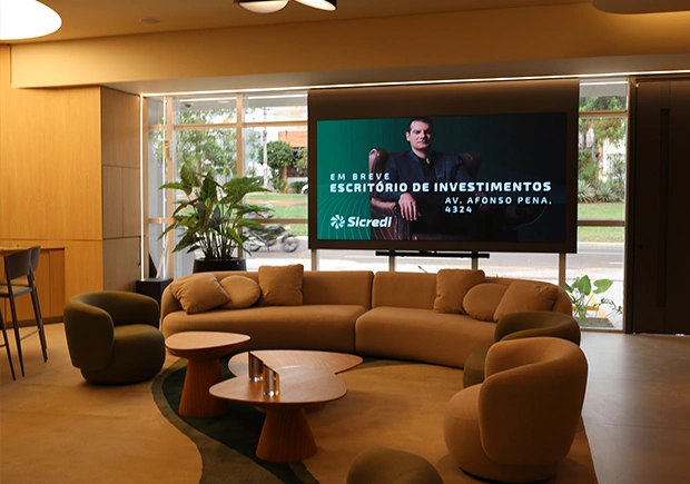  Espaço café: um convite para pausar, relaxar e se conectar. 