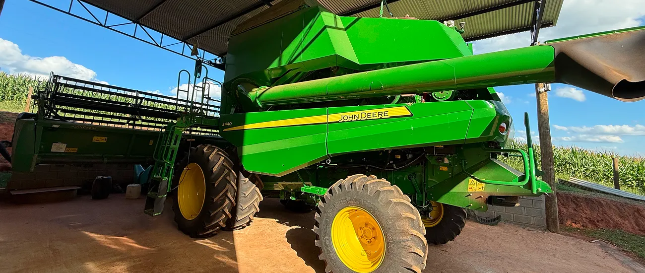  COLHEITADEIRA JOHN DREERE S440 DUAL AMS 