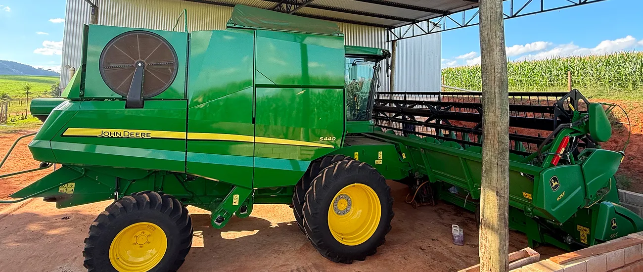  COLHEITADEIRA JOHN DREERE S440 DUAL AMS 
