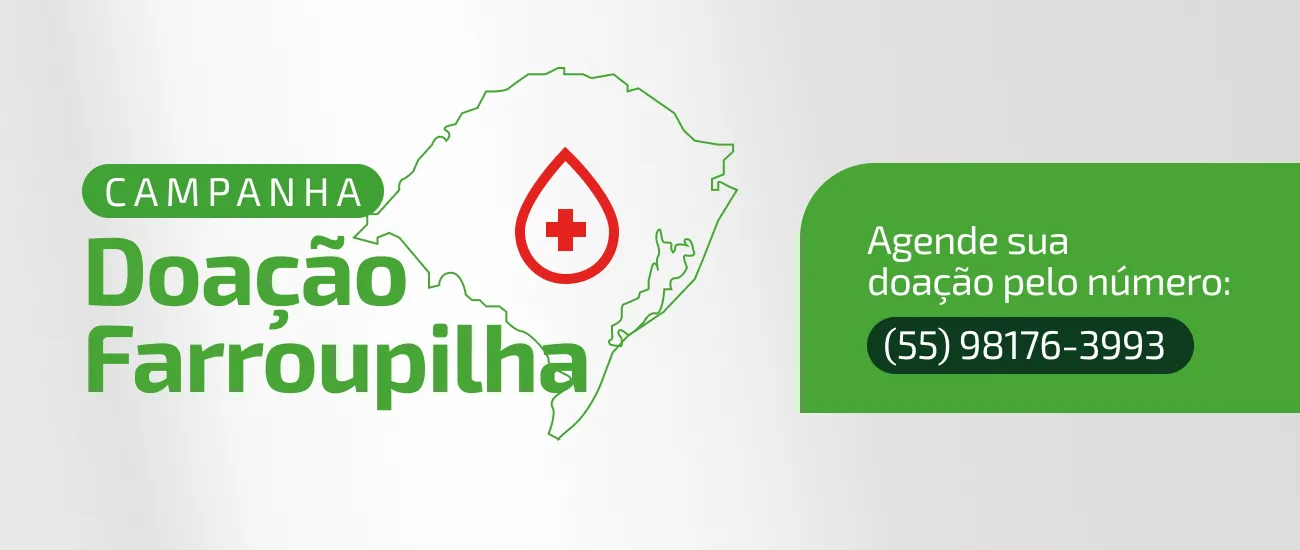 12ª edição da Campanha Doação Farroupilha em parceria com o Banco de Sangue do HCI