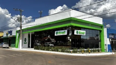  Foto da fachada da Agência Sicredi de Guimarânia 