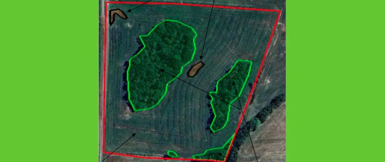  Fração de terras e culturas com 34.681,83m2 