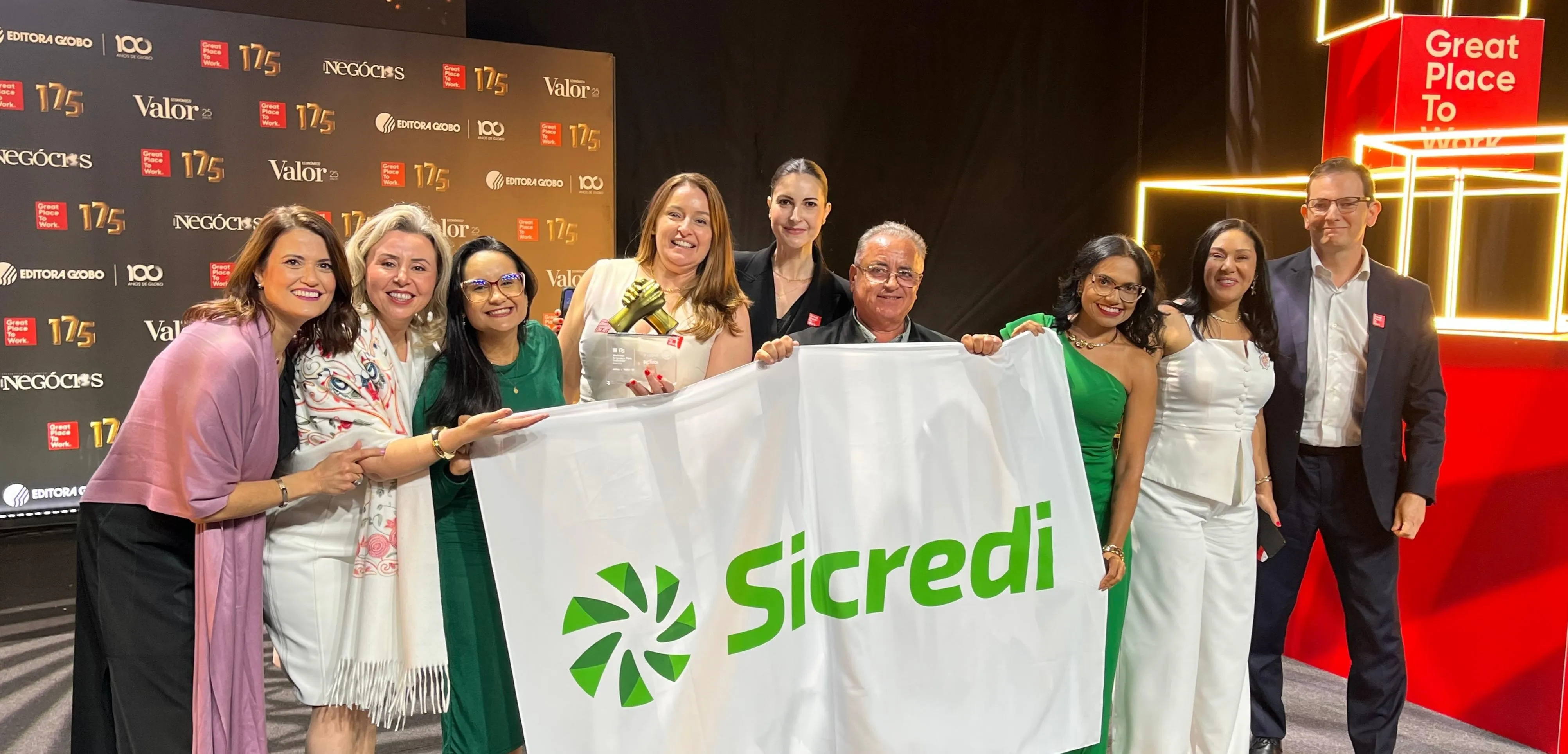 Sicredi é a Melhor Empresa para Trabalhar no Brasil pelo segundo ano consecutivo