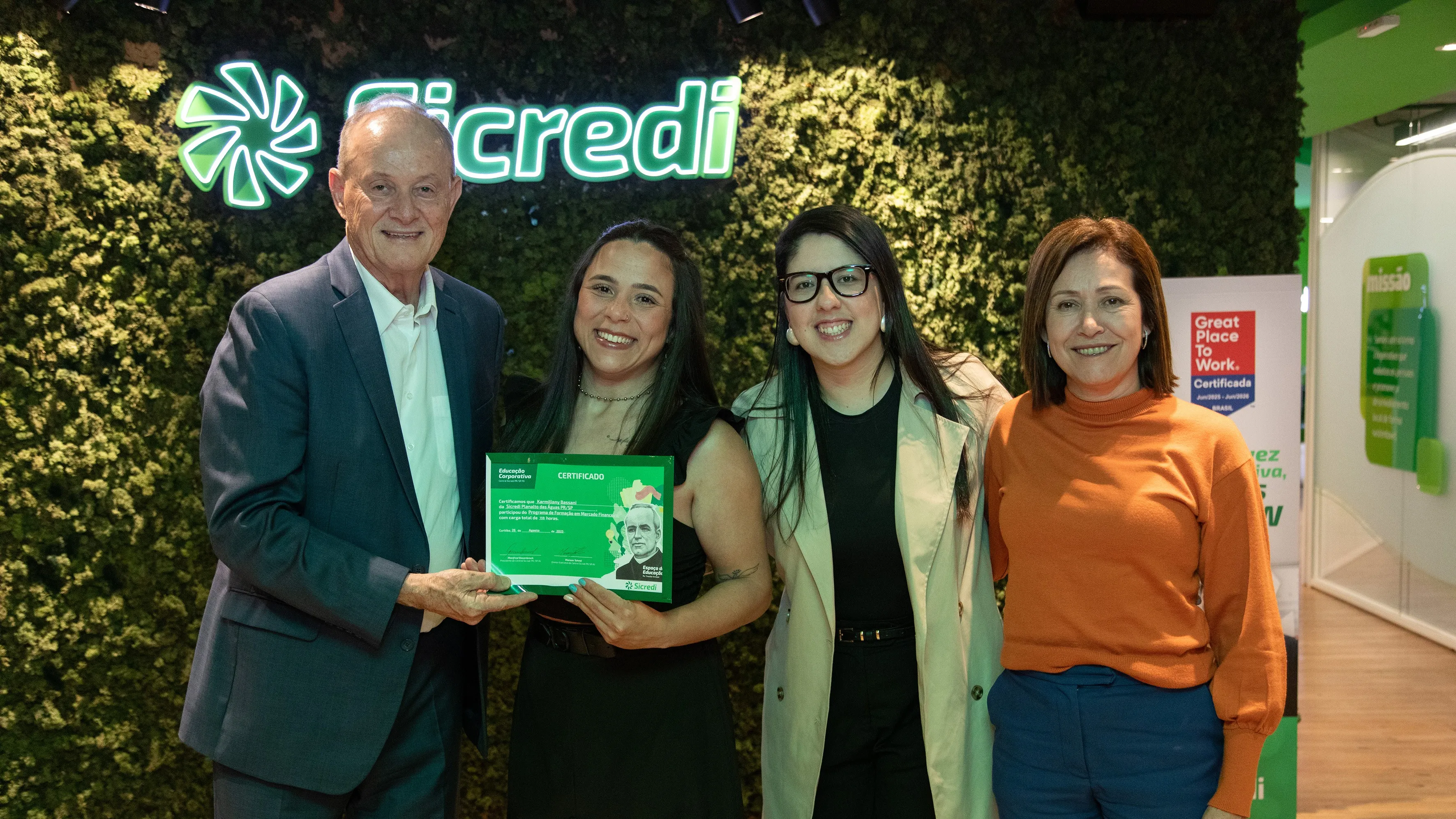  Karmiliany Bassani sonha em aplicar o conhecimento adquirido para transformar a realidade ao seu redor 