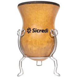 Cuia com Porta Cuia Metal