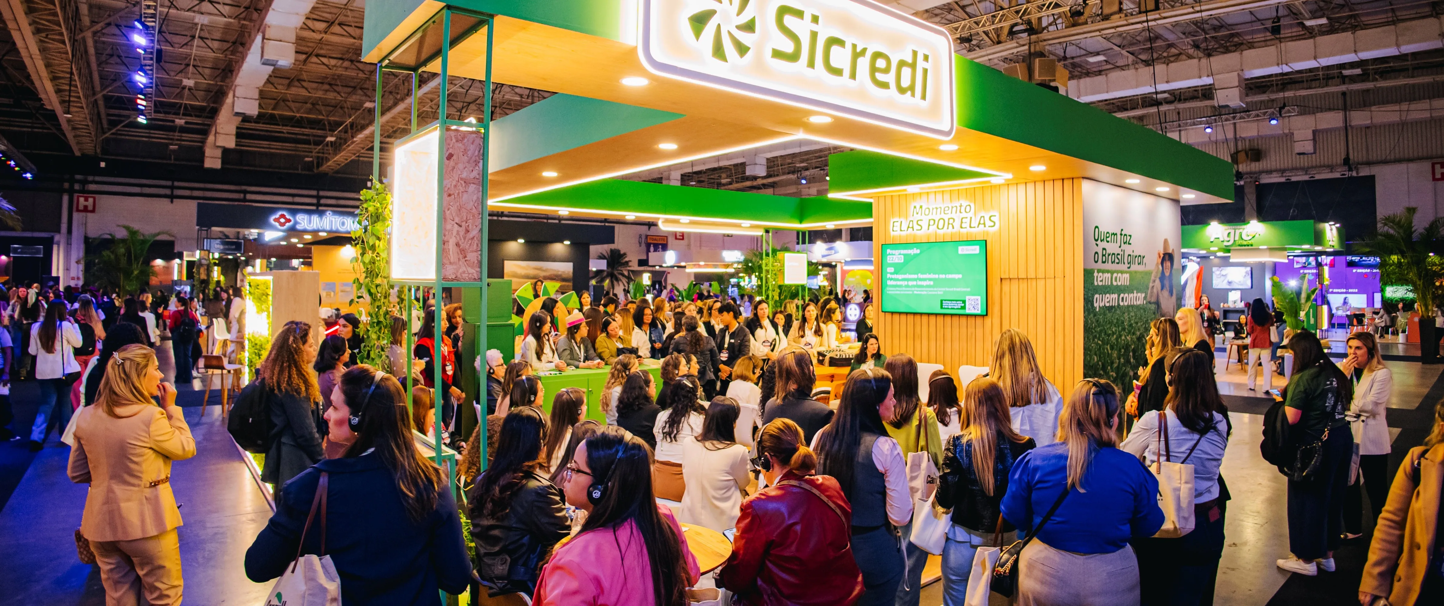  Sicredi participa do 10º Congresso Nacional das Mulheres do Agro e reforça atuação junto ao protagonismo feminino 