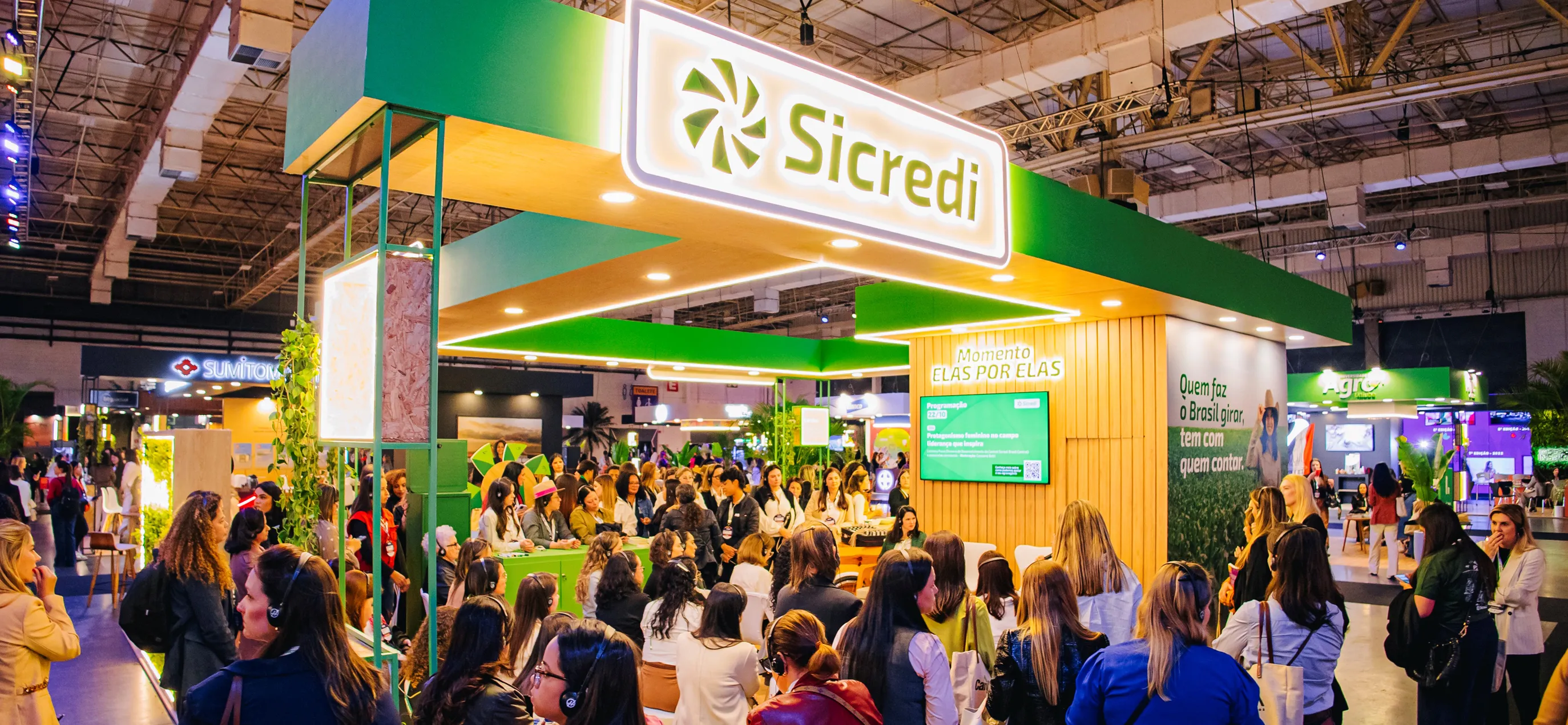  Sicredi participa do 10º Congresso Nacional das Mulheres do Agro 