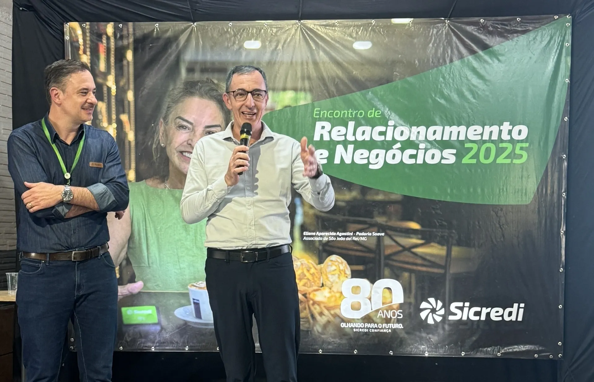  Encontro de Negócios_RS (3)_Presidente Kléryston e presidente da Cenal Sicredi Sul, Márcio Port em Alegria.jpg 