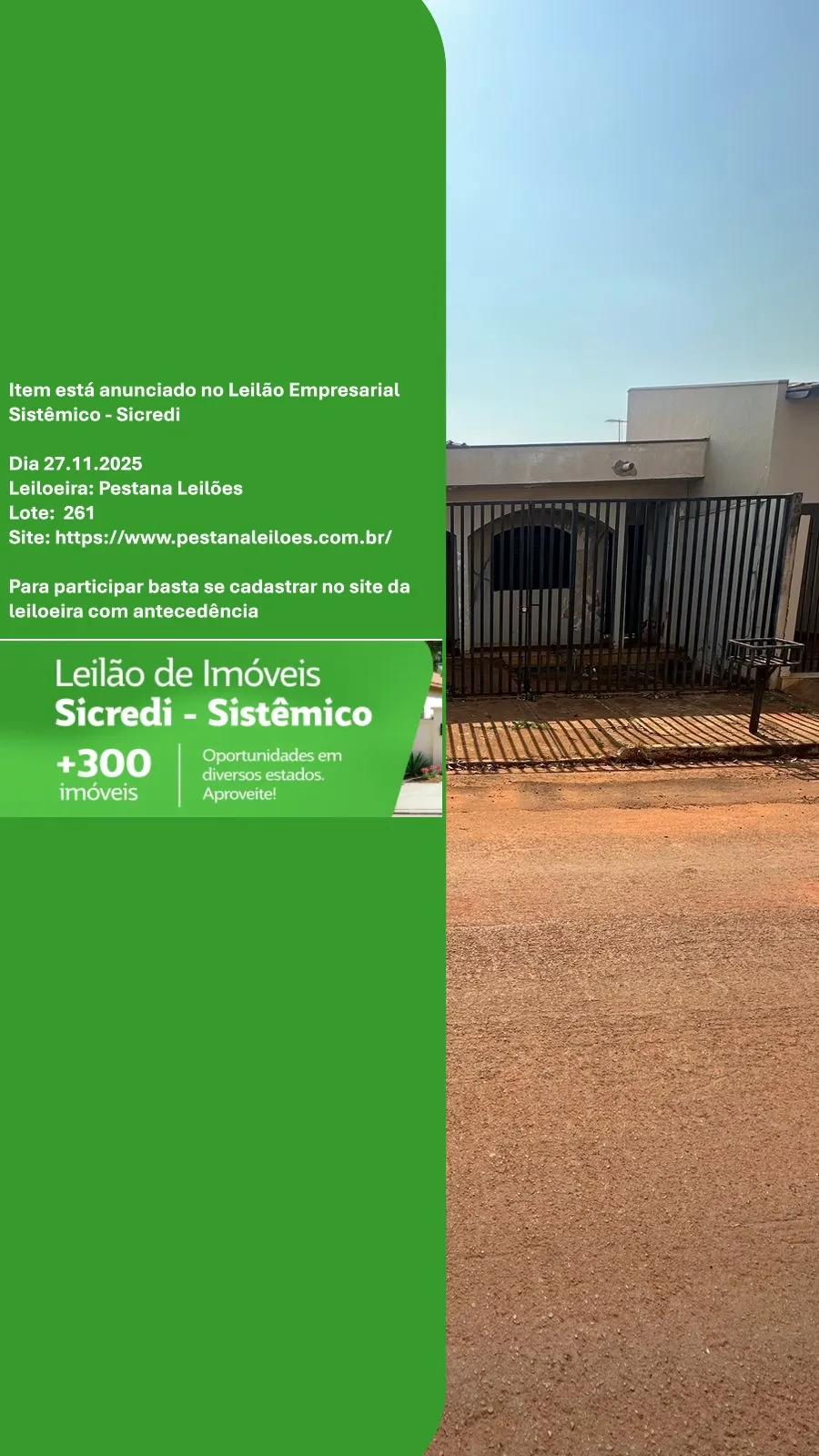  Foto do Leilão - Casa Nova Andradina 