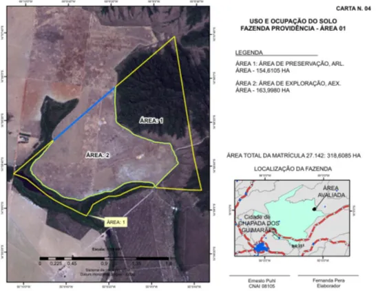  Área de ocupação 