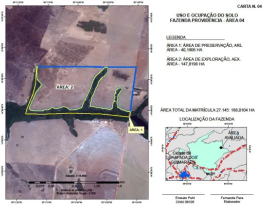  Área de ocupação 